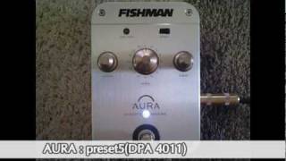 FISHMAN AURA PEDAL DEMO [upl. by Ybur]