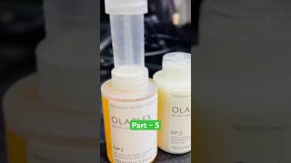 Olaplex treatment full process  viralvideo hairstyle layerstyle layer hairstyles salon look [upl. by Niels]