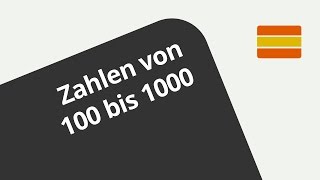 Zahlen von 100 bis 1000  Spanisch  Wortschatz  Konversation [upl. by Yehsa]