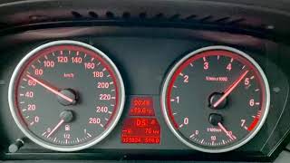 BMW 540i E60 acceleration 306HP V8 0100 [upl. by Durrej]