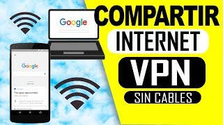 ▶︎ COMPARTE EL INTERNET VPN A TU MÓVIL O PC  100 EFECTIVO  NO ROOT [upl. by Dorcy]