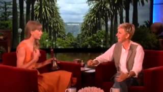 Ellen DeGeneres asked Taylor Swift about the men shes dated [upl. by Adolph]