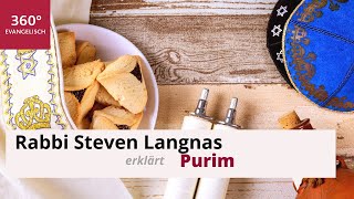 Rabbi Steven Langnas erklärt Purim  Jüdische Feiertage [upl. by Burnsed381]