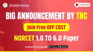 Free off cost NORCET 10 TO 60 Previous year Paper [upl. by Bonnes]