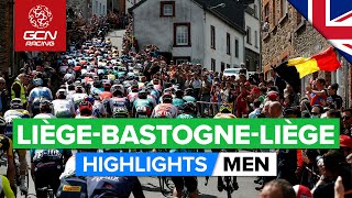 Long Range Attacks After A Battle Of Attrition  Liège Bastogne Liège 2022 Mens Highlights [upl. by Klemperer]