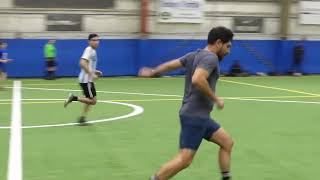 LNSP  Mens Indoor Soccer  1118 Highlights [upl. by Eislel]