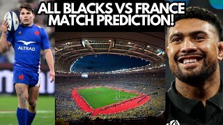 All Blacks vs France Match Prediction [upl. by Fanestil755]