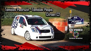 25 Rally Porec 2024  Tomislav Postruzin  Tomislav Pospis  Citroen C2 [upl. by Bunow]