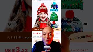 Gorros de Navidad 🎄 Con luces navideñas integradas aliexpress top10 merrychristmas [upl. by Assirk]