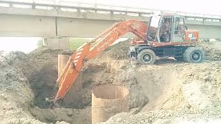 Deep foundation pile construction processpile foundation for bridge construction shorts pile ro [upl. by Rugg]