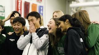 Tennis Team Reacts to Roger Federer Commencement Announcement [upl. by Enohpets]