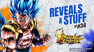 DRAGON BALL LEGENDS quotREVEALS ＆ STUFF 34quot [upl. by Mahmud417]