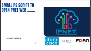PS script to Open PNet Lab in chrome [upl. by Liana]