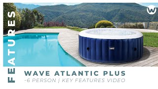 Wave Atlantic Plus Hot Tub  6 Person  Key Features  Wave Direct [upl. by Yelyr]