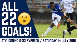 ALL 22 GOALS  ATV IRDNING 022 EVERTON MARCO SILVA’S FIRST GAME [upl. by Gnav88]