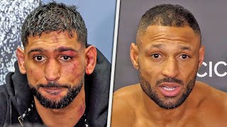 Amir Khan vs Kell Brook • FULL POST FIGHT PRESS CONFERENCE  Sky Sports Boxing [upl. by Anneiv]