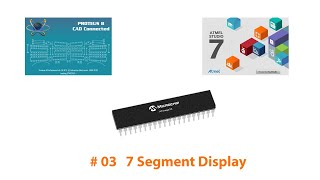 7 Segment Display Proteus Simulation Using ATmega16 [upl. by Teri]