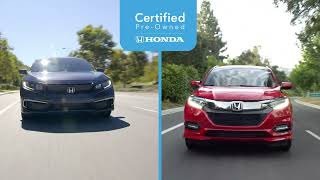 Certified preowned Hondas are backed with a 7year 100000mile warranty [upl. by Jeff6]