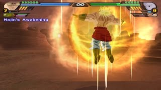 Majin Broly VS Goku and the Z Fighters Dragon Ball Z Tenkaichi 3 mod [upl. by Duahsar]