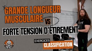 GRANDE LONGUEUR MUSCULAIRE ❌ FORTE TENSION D’ÉTIREMENT  Erreur classique en MUSCULATION [upl. by Dubenko]