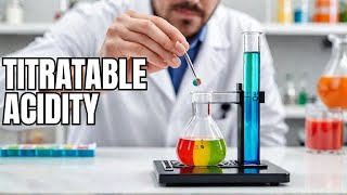 Lecture 26 Determination of titratable acidity and pH of food samples [upl. by Essex]