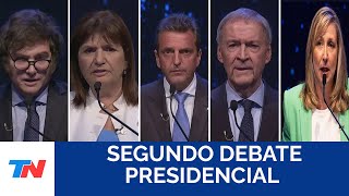 SEGUNDO DEBATE PRESIDENCIAL Programa completo [upl. by Esile]