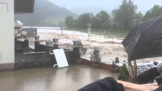 Hochwasser kössen tirol 2013 [upl. by Terryn454]