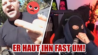 Er HAUT ihn fast UM  Bikers Roadrage  Kuhlewu reagiert [upl. by Ahsitra]