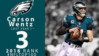 CARSON WENTZ CAREER INTERCEPTIONS [upl. by Doig]