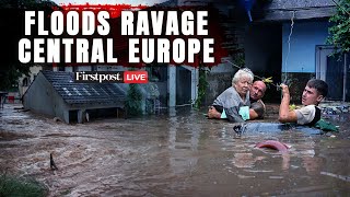 WATCH Floods in Romania Kill At Least Four People as Rain Batters Central Europe [upl. by Annalise521]