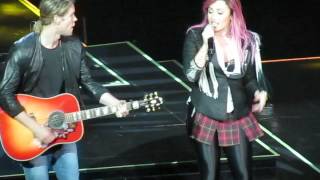 Made in the USA Demi Lovato and Chord Overstreet HD [upl. by Ahsotal]