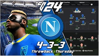 Luciano Spalletti 433 Napoli Tactics 2022\23 Season  EA FC 24 [upl. by Neelrahc]