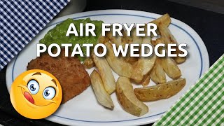 Air Fryer Potato Wedges in the Tower T17039 Vortx 5in1 Digital Air Fryer Oven 😋 [upl. by Eillib682]