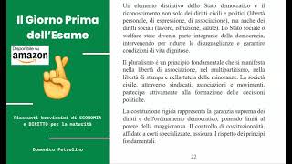 LO STATO DEMOCRATICO  RIASSUNTI BREVISSIMI DI DIRITTO PER LA MATURITÀ [upl. by Agostino]