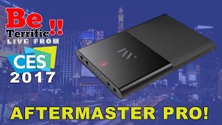 AfterMaster Pro Personal ReMastering Device at CES 2017 on BeTerrific [upl. by Bradly]