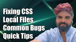 Fixing indexhtml Not Loading Local CSS Common Issues and Solutions [upl. by Jovia]