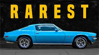 20 RAREST Chevrolet Camaros Ever Made [upl. by Wisnicki]