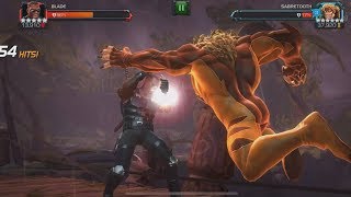 Sabretooth  All Abilities amp Special Attacks  Marvel Contest Of Champions [upl. by Adna]