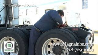 How To Grease Trucks Truck Maintenance with MagnalubeGX Extreme Pressure Grease Intro [upl. by Smada]