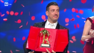 Sanremo 2017  Il vincitore è Francesco Gabbani con Occidentalis Karma [upl. by Noj]