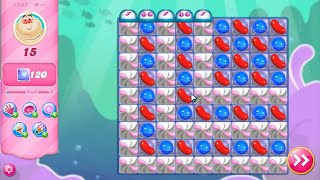 Candy Crush Saga LEVEL 1407 NO BOOSTERS new version🔄✅ [upl. by Borrell]