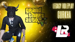 GRINDING TO BUY A EXPENSIVE CAR  GTARP DAY 1  legacygurkha [upl. by Atsok]