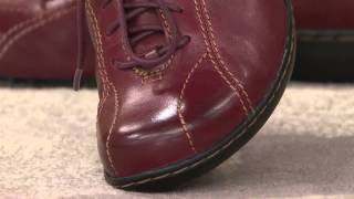 Clarks Bendables Leather Laceup Shoes  Ashland Pearl with Jacque Gonzales [upl. by Esinaej]