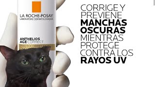 Anthelios Age Correct SPF 50  Protector solar La Roche Posay opinión reseña [upl. by Adym]