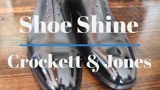 Mirror Gloss Shine  Crockett and Jones Oxfords [upl. by Ehling780]