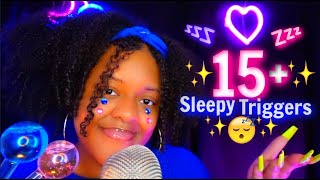 ASMR  15 Triggers for Deep Sleep amp Tingles 😴💗✨Your Favorites 💙💤 VIEWERS CHOICE ♡ [upl. by Naujed]