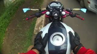 TEST STANG JEPIT PRORIDER  YAMAHA BYSON FZ16  MOTOVLOG [upl. by Voss]