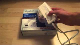 Review  Devolo dLAN 200 AV Wireless N Homeplug AV Starter Kit [upl. by Brenner]