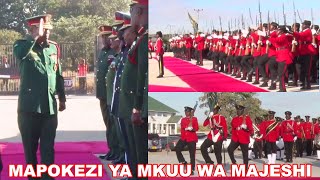 Shuhudia Mapokezi ya Mkuu wa Majeshi Jenerali Jacob John Mkunda  Dodoma [upl. by Evangelina]