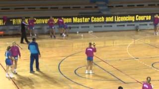 Special training of back court players by Peter Kovacs [upl. by Giess723]